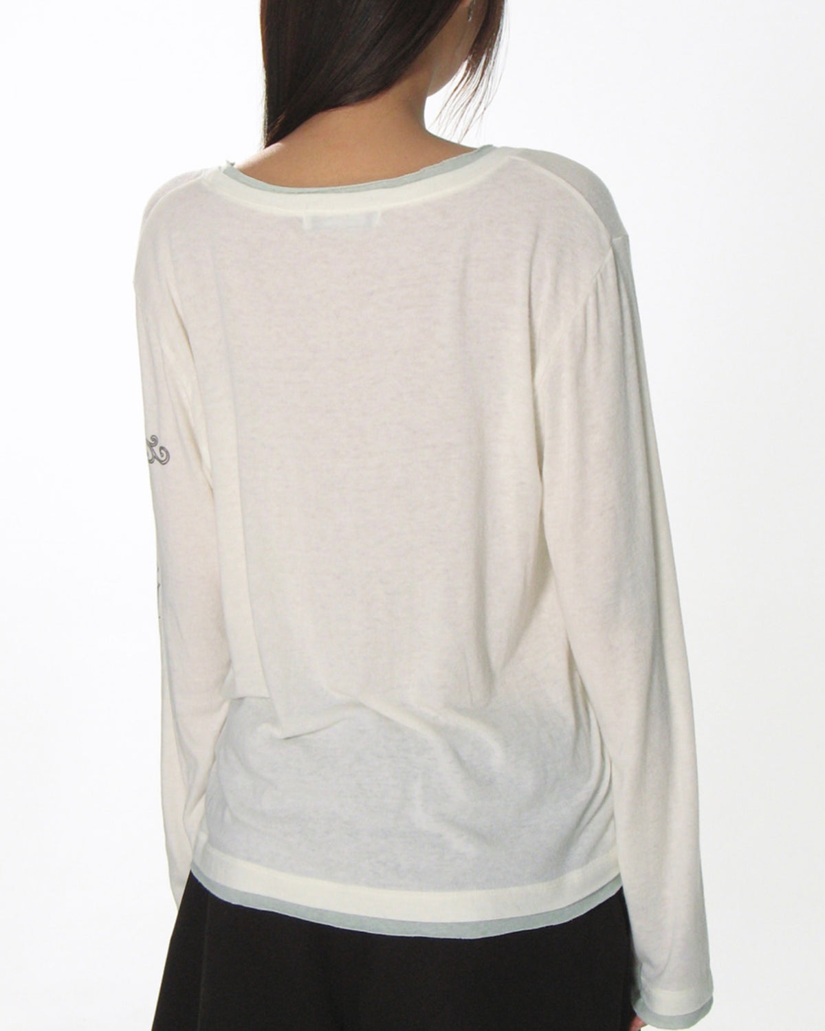 【CRANK】TATOO LAYERED TOP
