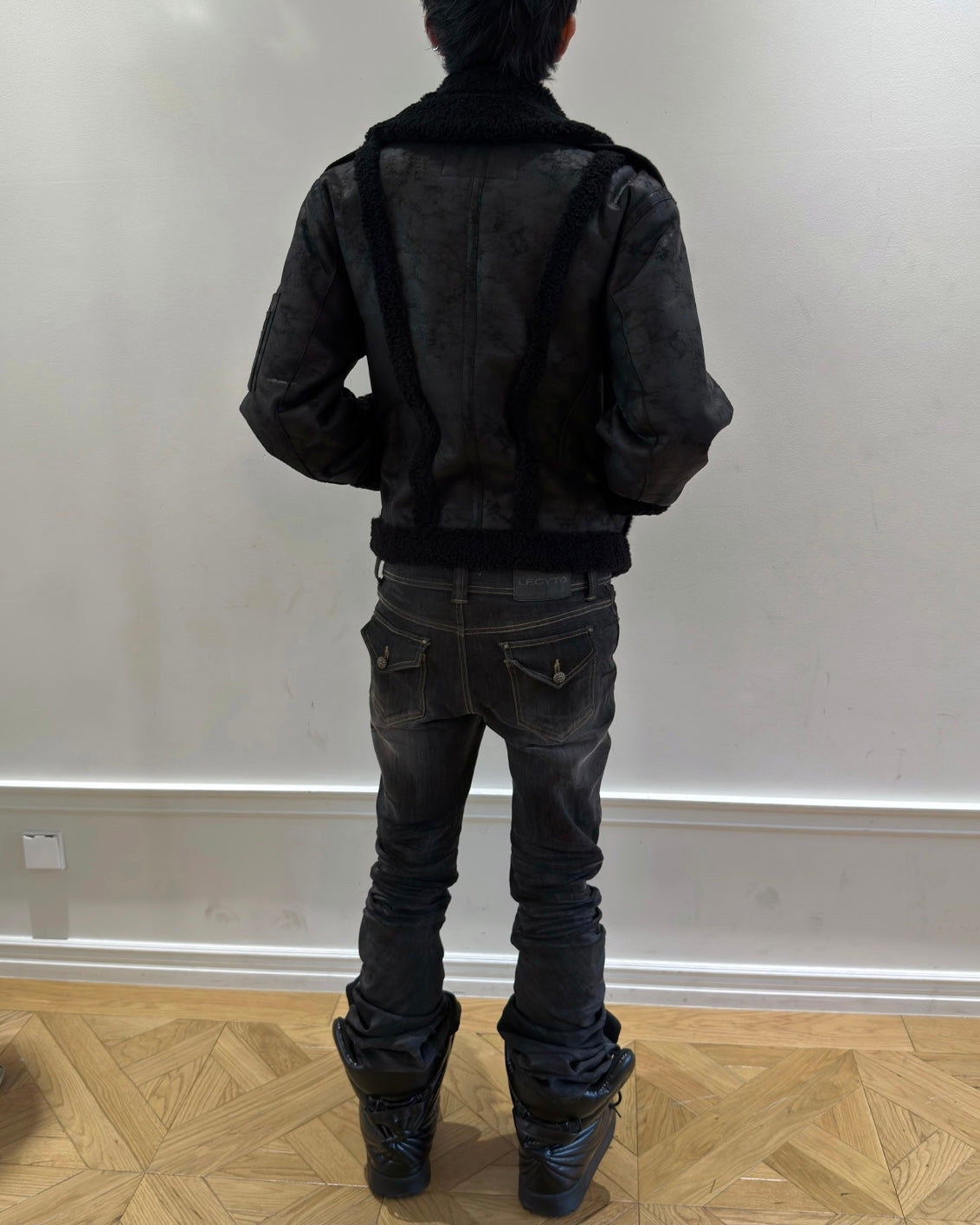 【LECYTO】Faded Outlaw Mustang Jacket