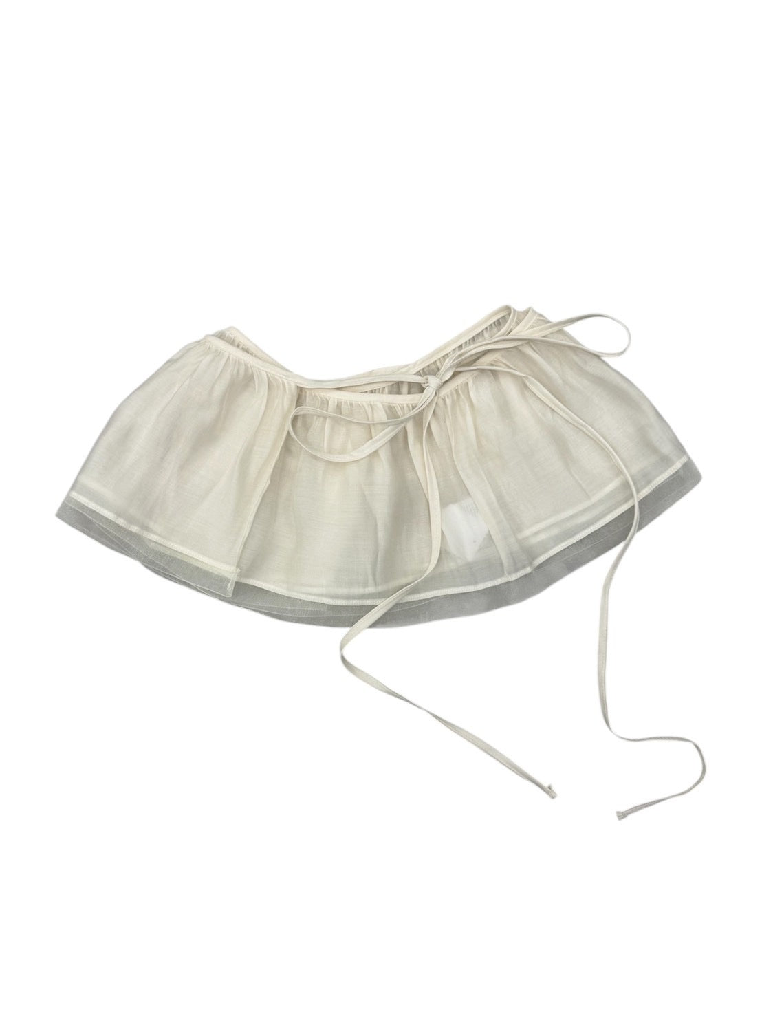 受注制【nmtc+】Frill Layered Wrap Skirt (2color)