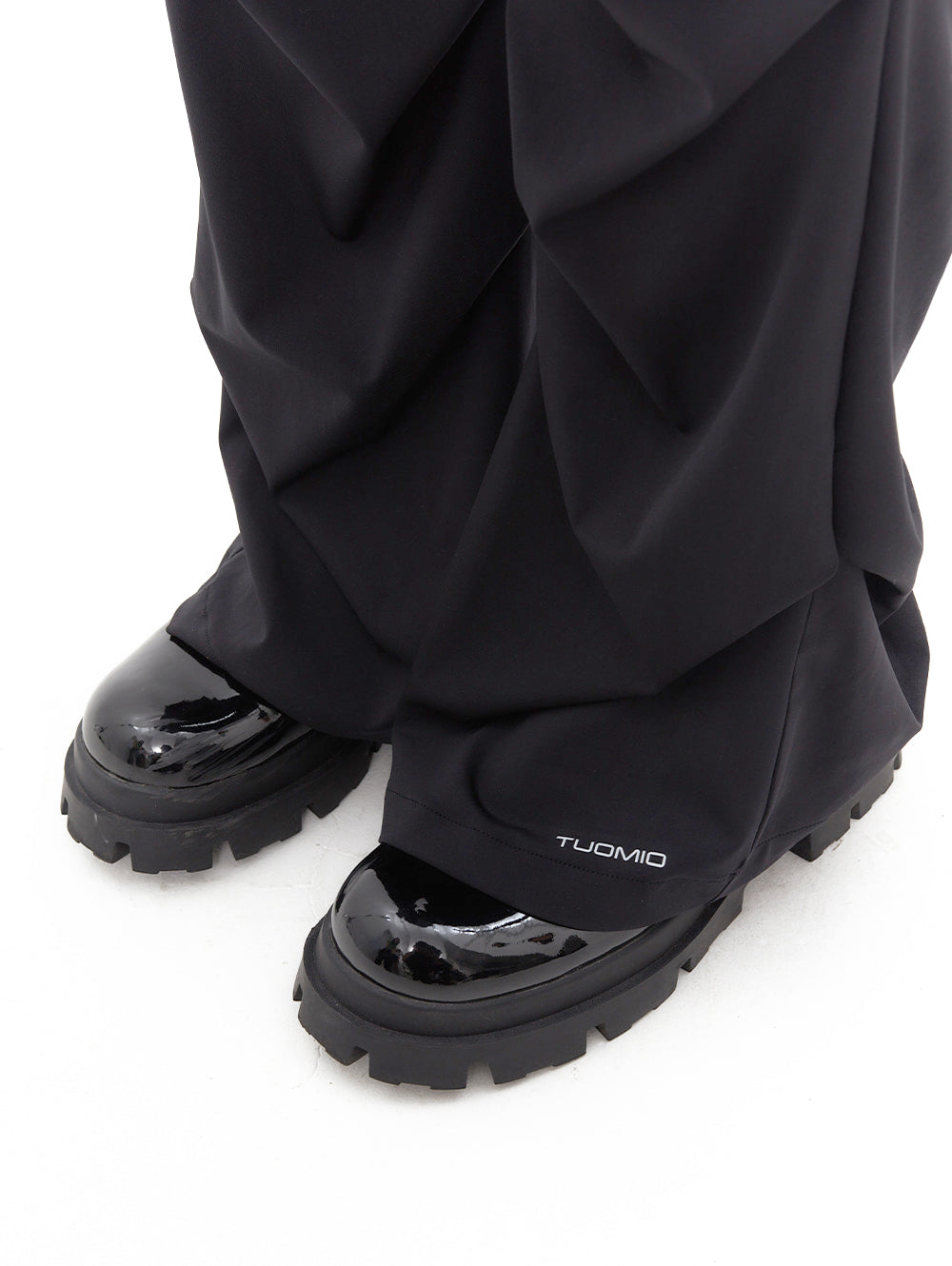 【TUOMIO】STRAPPY SKIRT PANTS