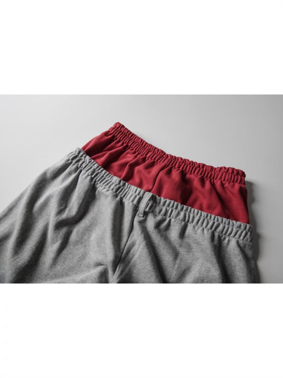 【roaringrad】Double Waist Bermuda Sweat Pants
