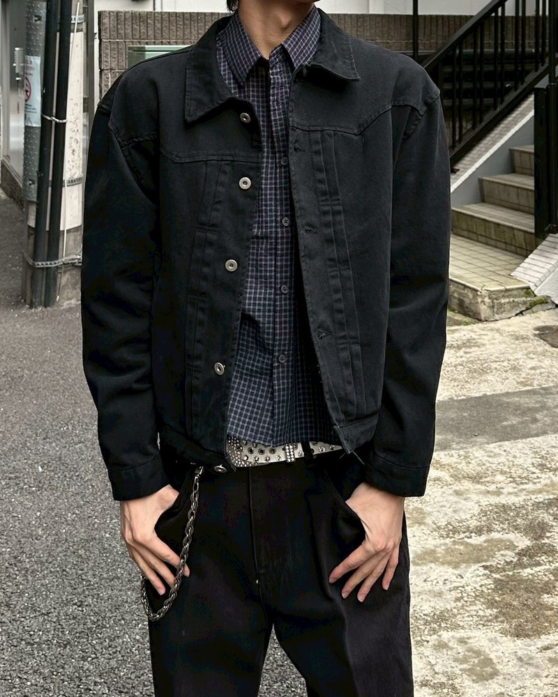 大阪店WEB限定受注制【Chikashitsu +】dry western cotton jacket