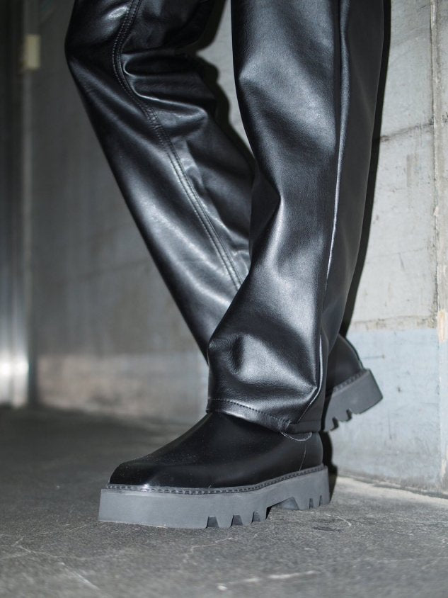 受注制【Never mind the XU】chunky sole boots