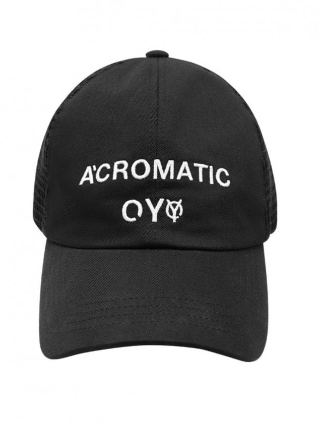 【OY】SLOGAN LOGO MESH CAP