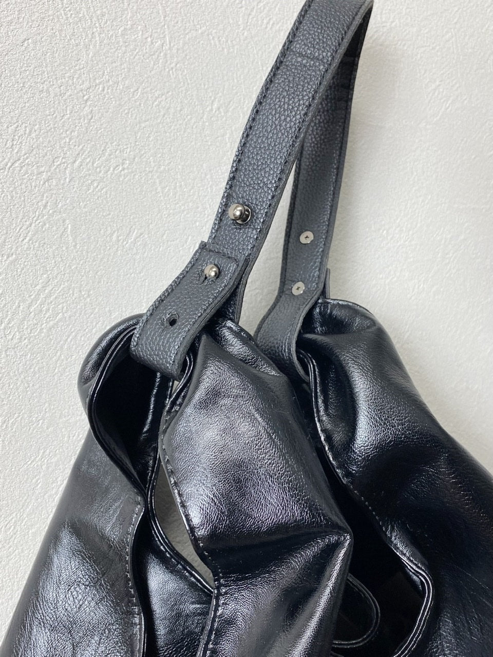 受注制【Chikashitsu +】2way leather bag