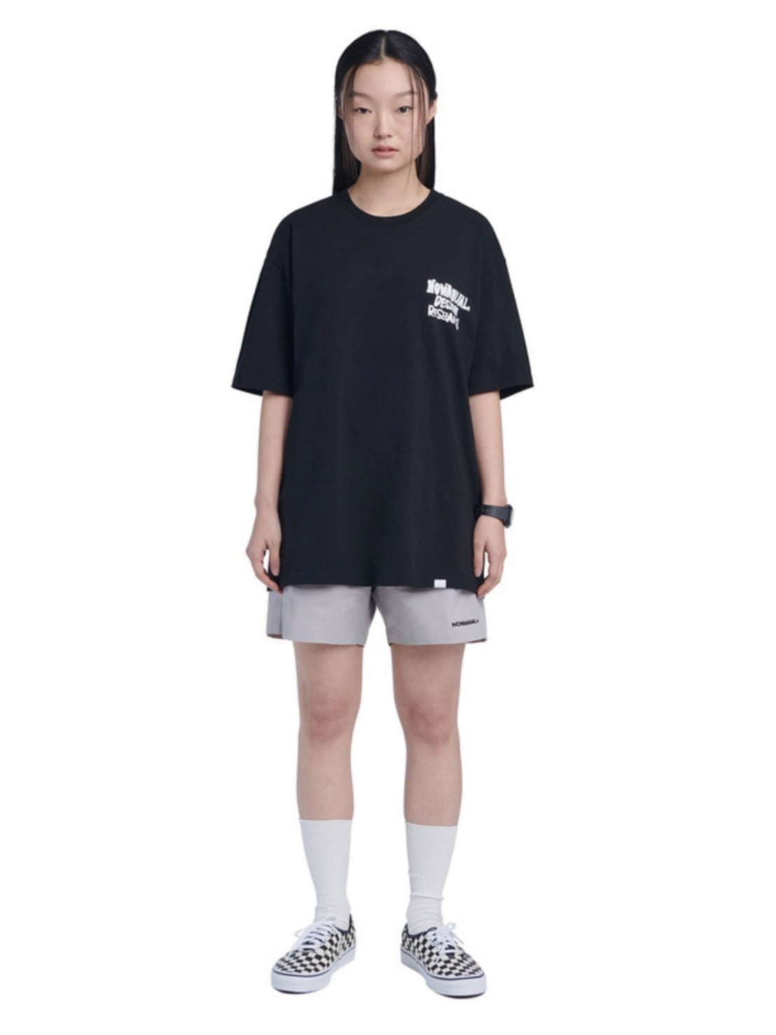 【NOMANUAL】DOODLE LOGO T-SHIRT