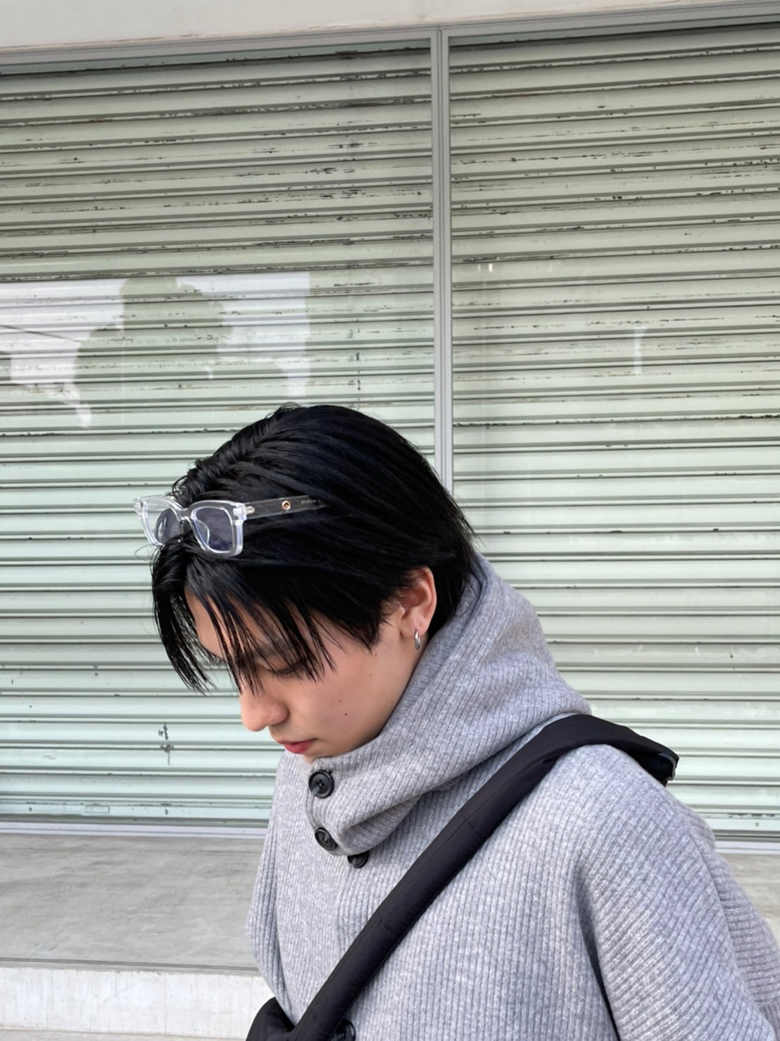 受注制【Chikashitsu +】balaclava hood warmer (set) (2color)