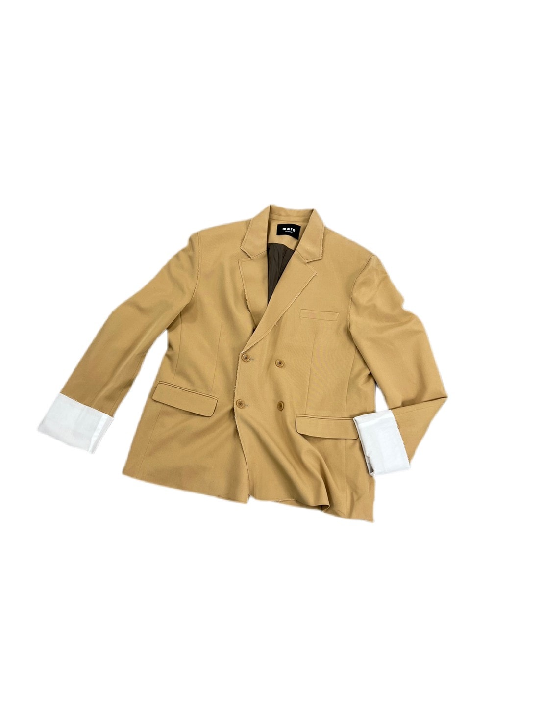 受注制【Chikashitsu +】bi-color double jacket (2color)