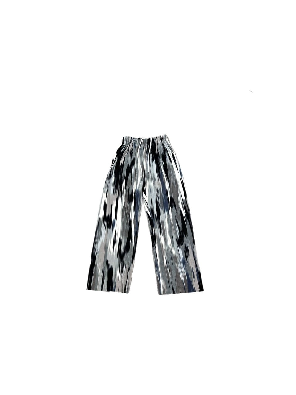 受注制【Chikashitsu +】mixed summer pleats pants (2color)