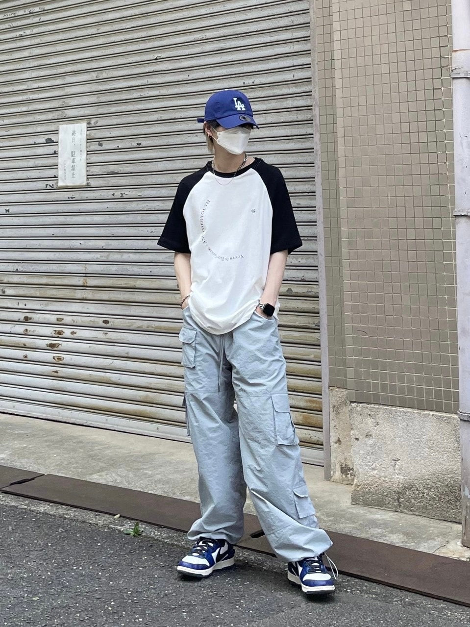受注制【Chikashitsu +】4 pocket cargo pants (2color)