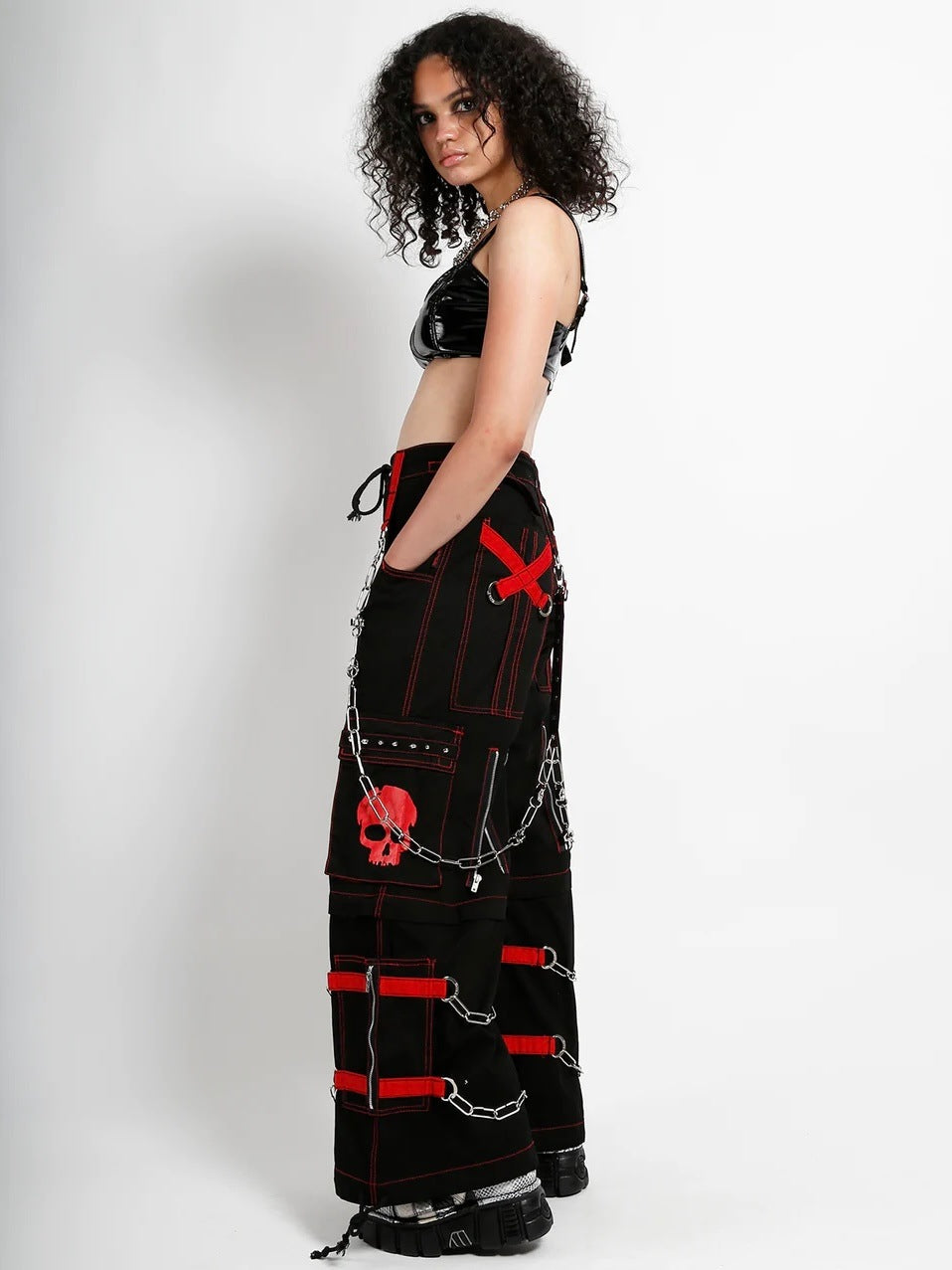 【TRIPP NYC】ZIPOFF PANT -SKULL- [AF7049M]