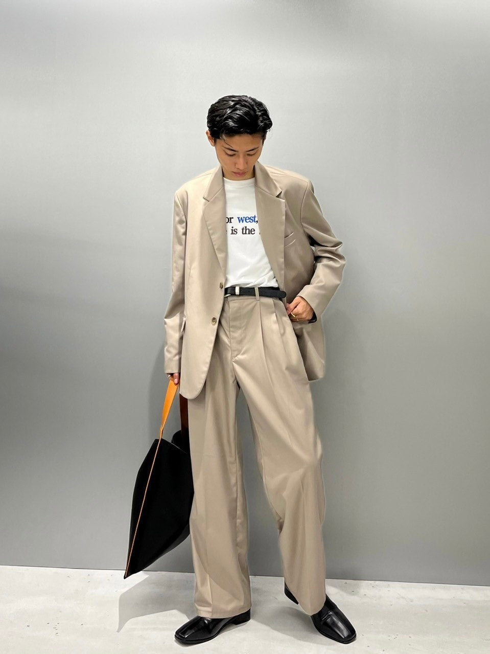 【Chikashitsu +】set up shingle jacket (4color)