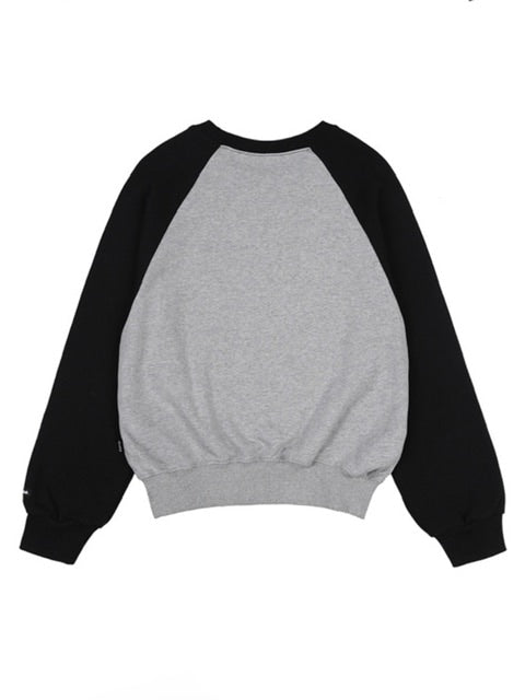 【FANCY CLUB】HELLO WORLD CROP SWEATSHIRT