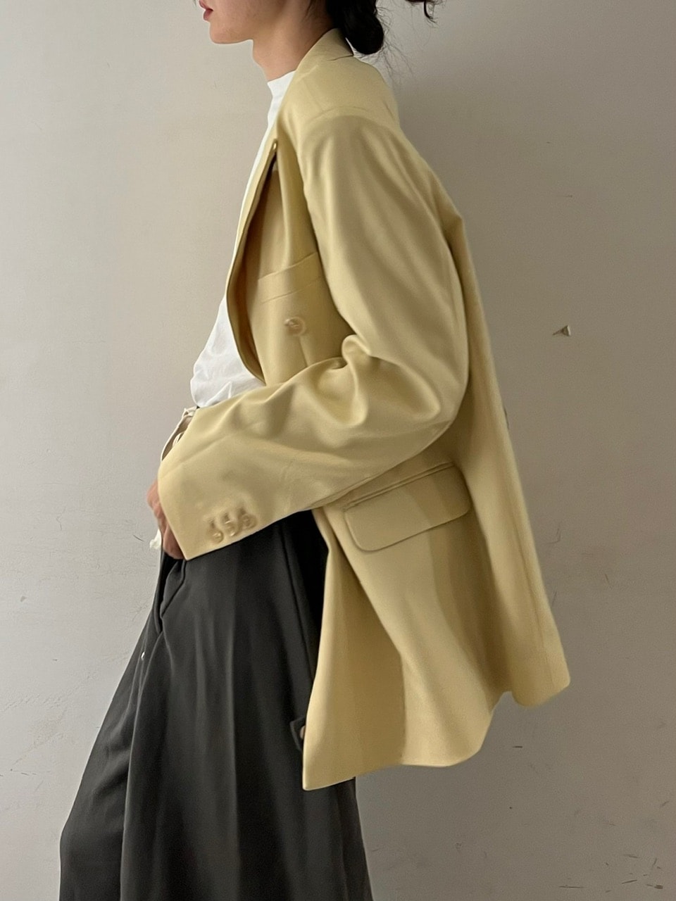 【Chikashitsu +】double jacket (3color)