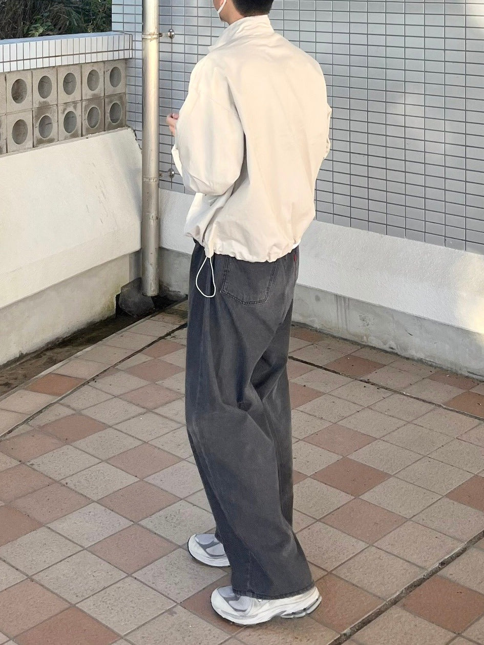 受注制【youll】cropped loose fit jacket