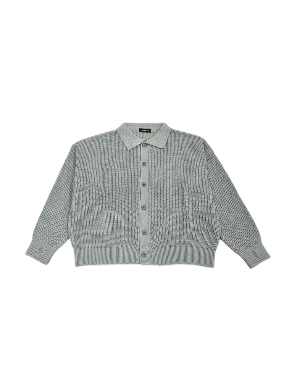 受注制【youll】collar knit cardigan