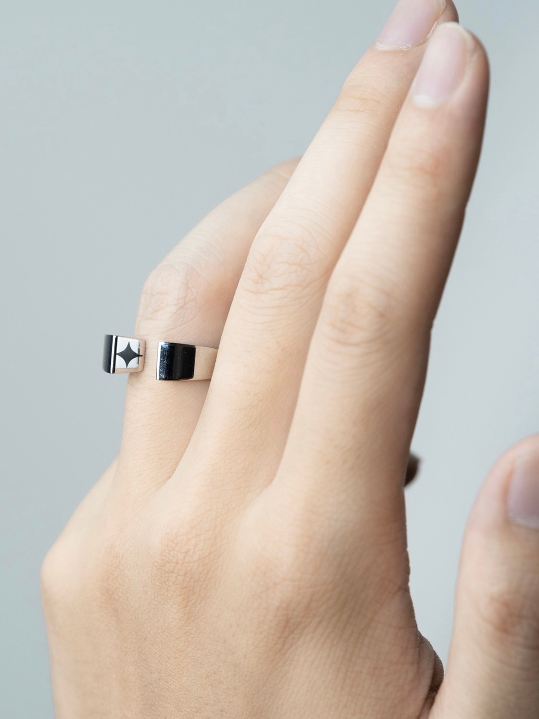 【LURS】LURS Big head and small tail ring