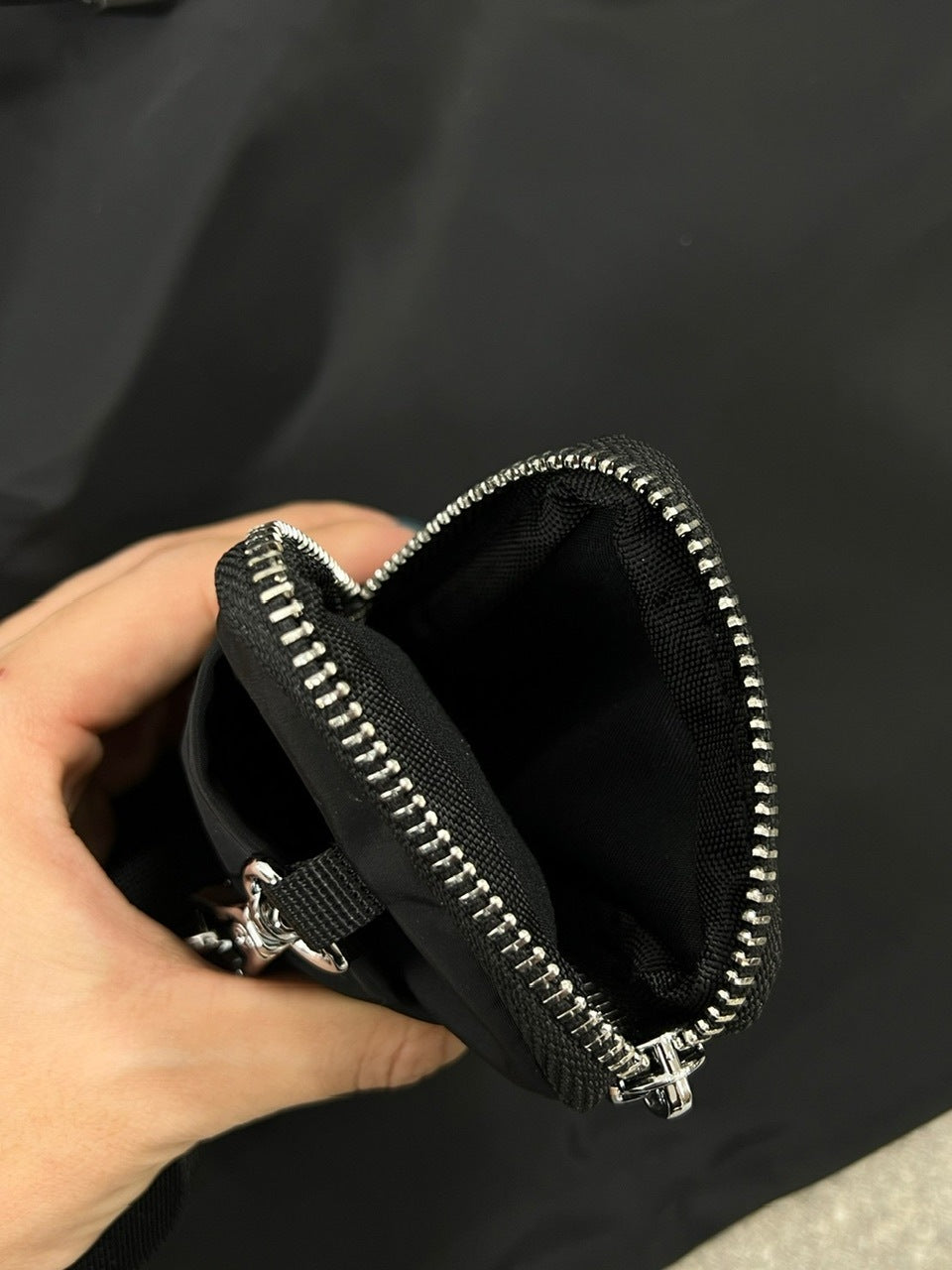 受注制【Chikashitsu +】nylon strap shoulder bag