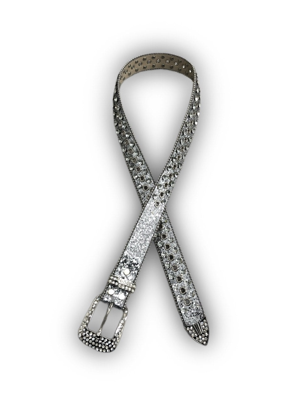 国際配送【Never mind the XU】rhinestone belt 2 (6color)