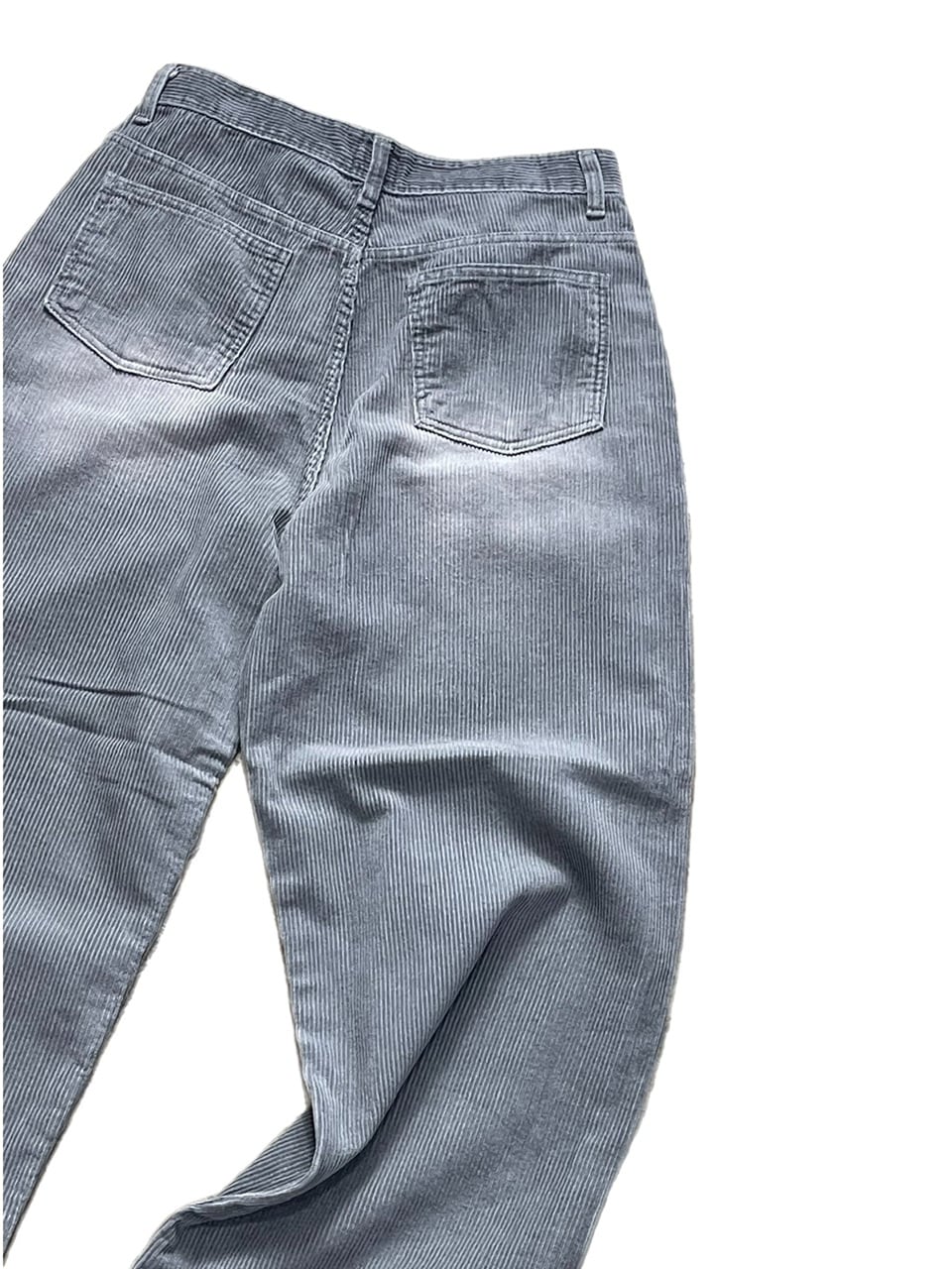 受注制【Chikashitsu +】vintage wash wide corduroy pants (2color)