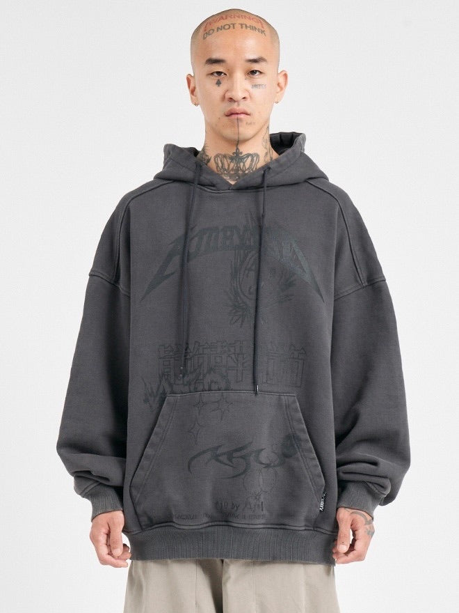 【AJOBYAJO】AJOLICA Collage Hoodie