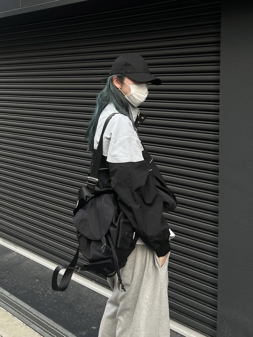 受注制【Chikashitsu +】design belt backpack