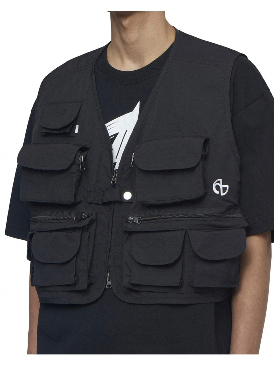 【NOMANUAL】NYLON UTILITY VEST