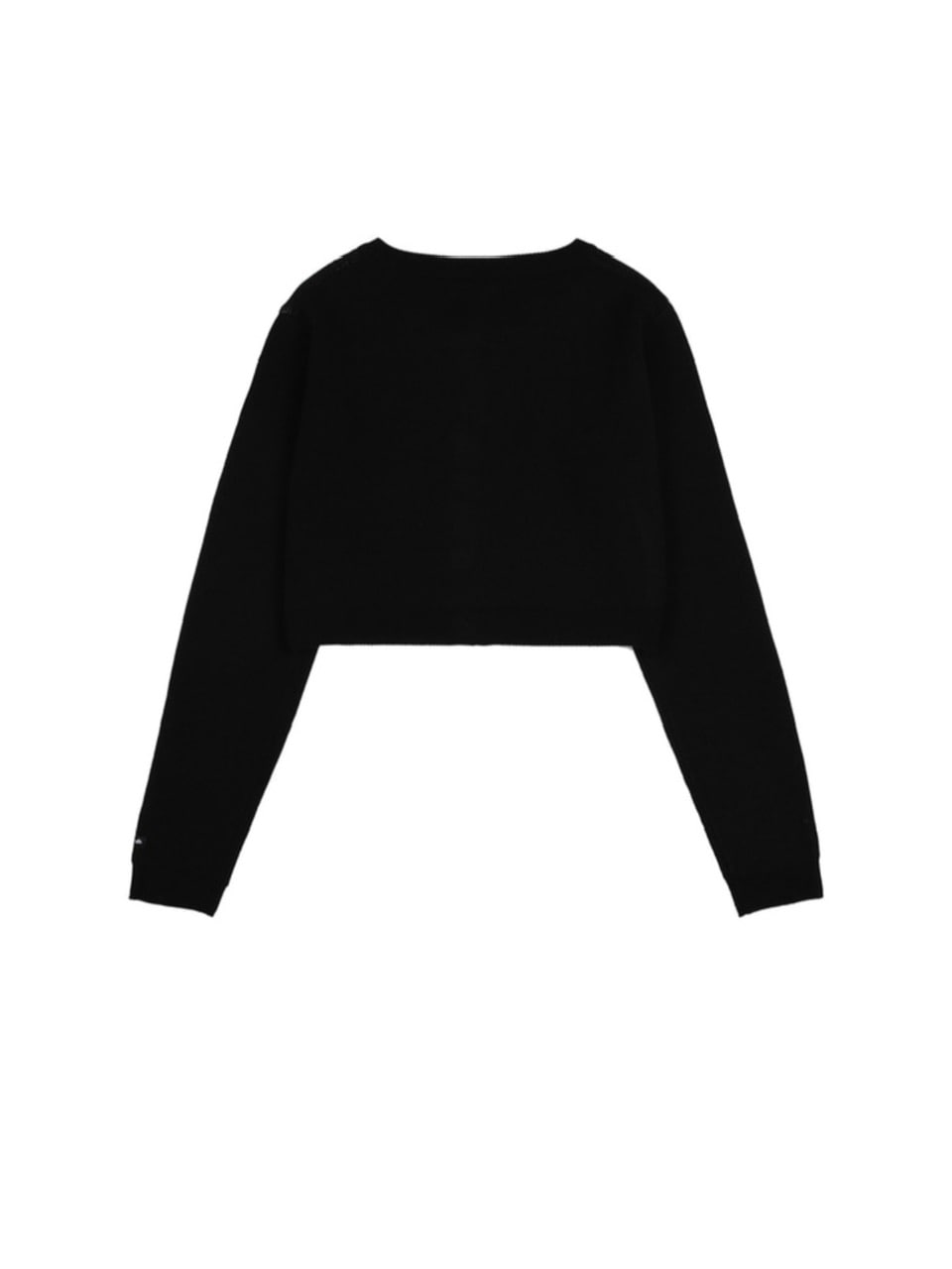 【FANCY CLUB】FANCY STAMP CROP CARDIGAN