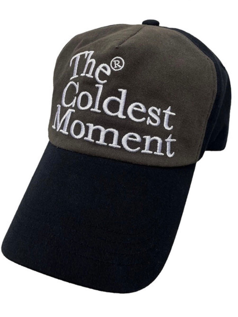 【THECOLDESTMOMENT】TCM logo cap