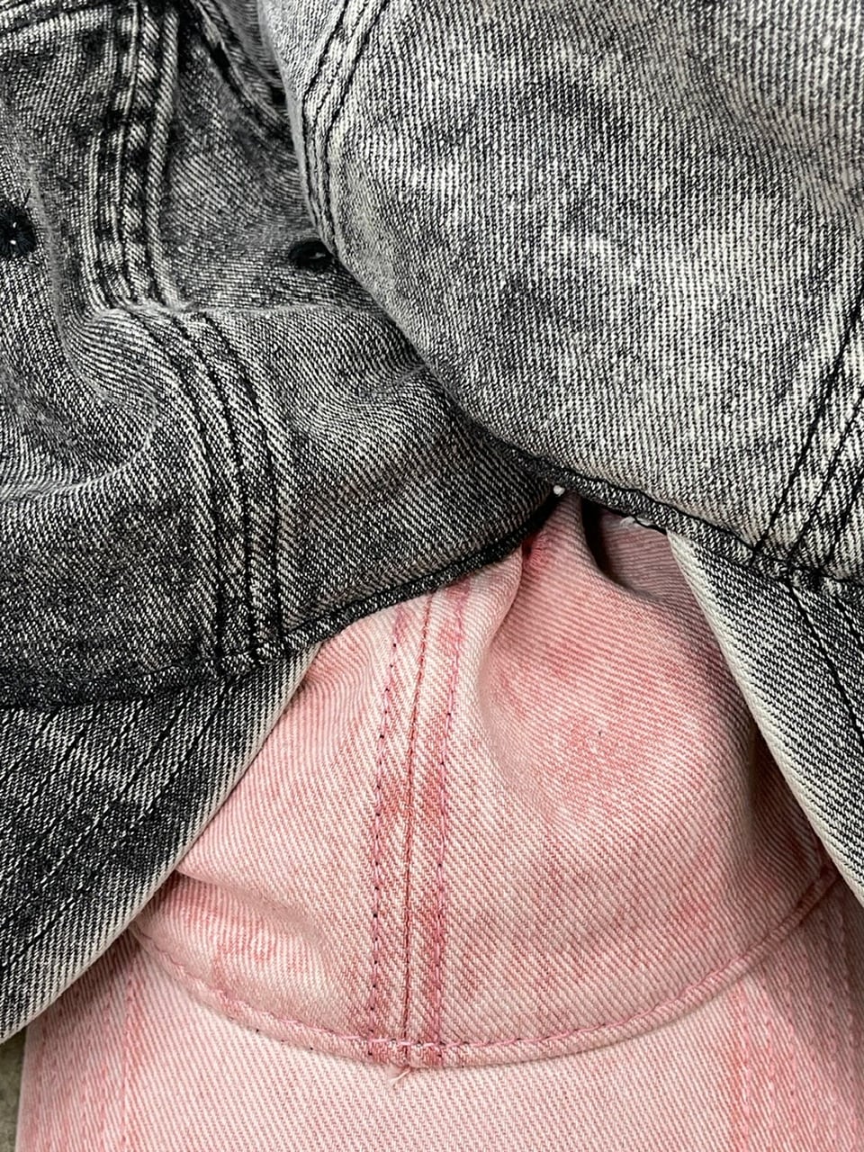 受注制【Chikashitsu +】vintage wash cap (3color)