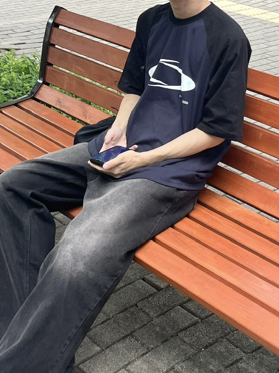 【youll】storm raglan sleeve tee (2color)