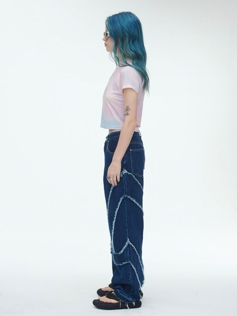 【SSERPE】COMMA DENIM PANTS