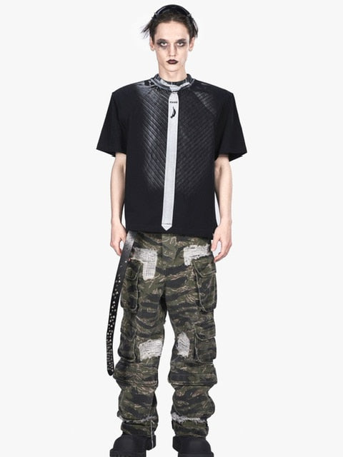 【F.V.V.O】FVVO Tie Printed Tee