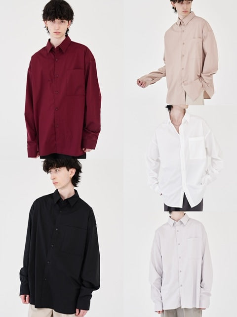 【RE:ON STUDIO】BASIC OVERSIZED SHIRT