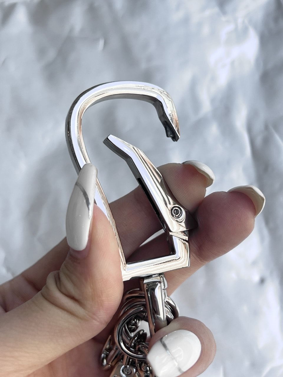 受注制【Chikashitsu +】triple tongs karabiner