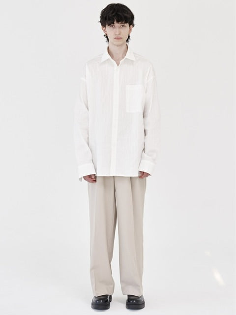 【RE:ON STUDIO】ETHNIC OVERSIZED SHIRT