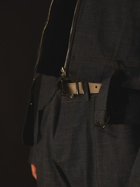 【ARTS DE BASE】Denim Bike Jacket