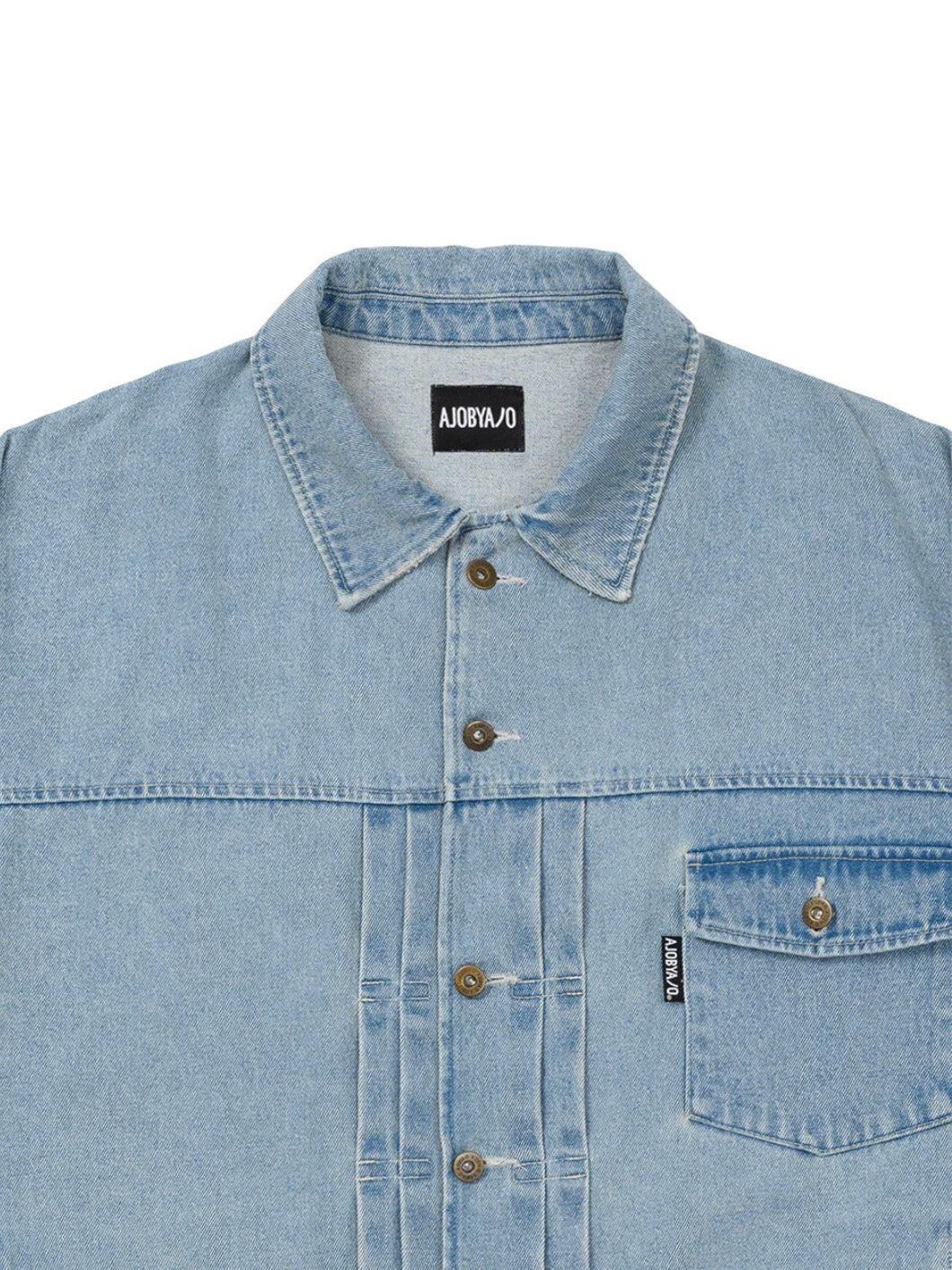 【AJOBYAJO】Batwing Oversized Denim Jacket