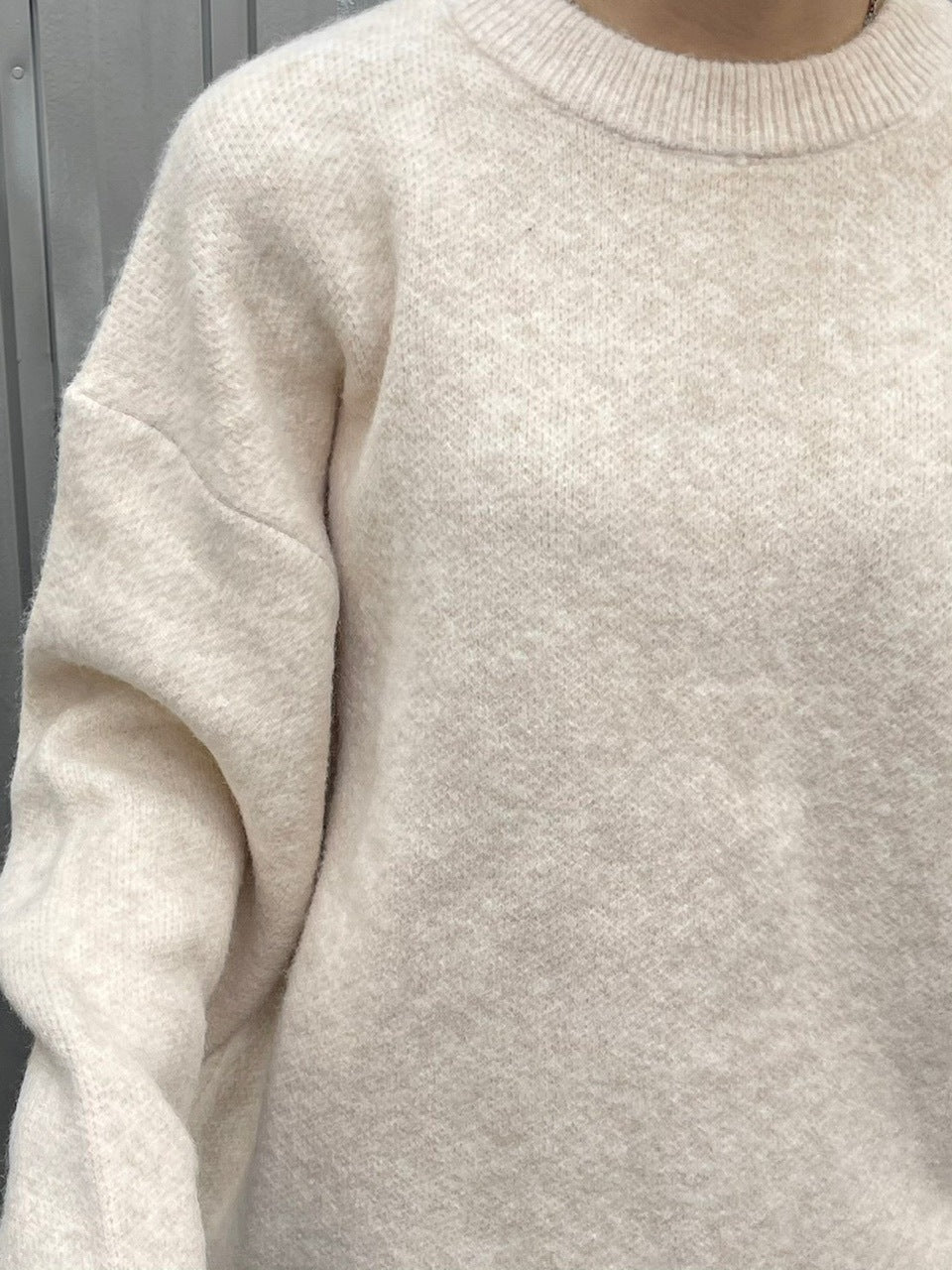 受注制【Chikashitsu +】unisex 6color knit (6color) / 【チカシツプラス】ユニセックス6カラー長袖ニット