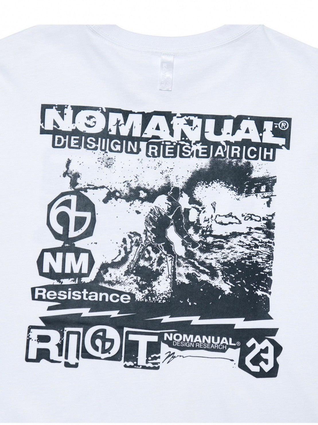 【NOMANUAL】RIOT LONG SLEEVE TEE