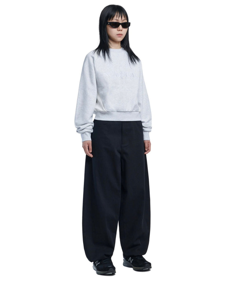 【NOMANUAL】SYMBOL WIDE PANTS