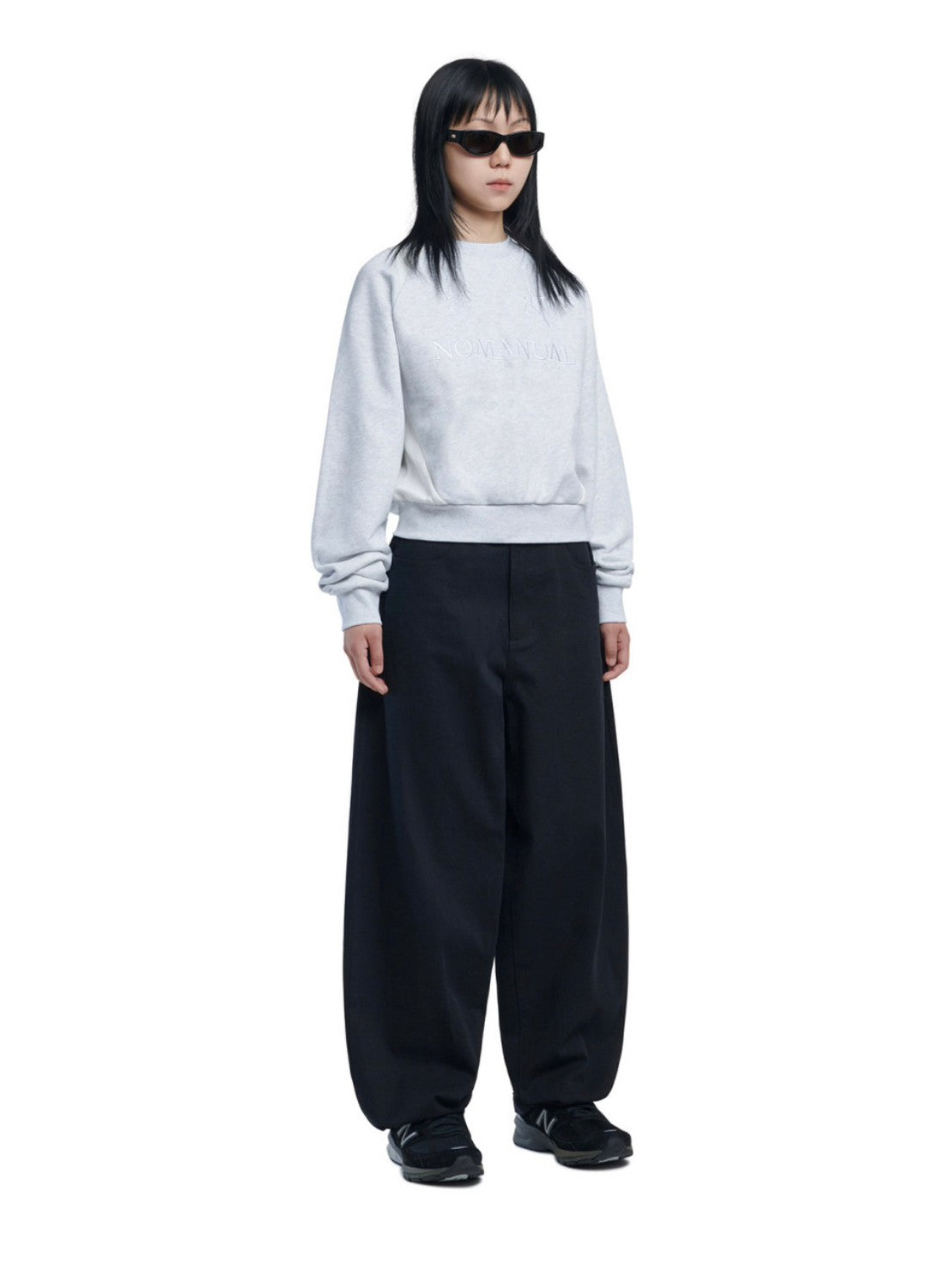 【NOMANUAL】SYMBOL WIDE PANTS