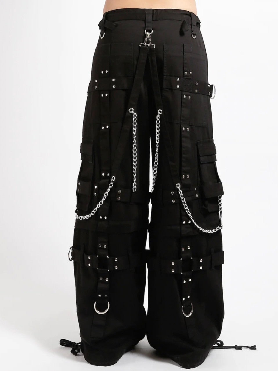 【TRIPP nyc】HARNESS DARK STREET PANTS[AF7142M] / 【トリップ エヌワイシー】ダークハーネスボンテージワイドパンツ
