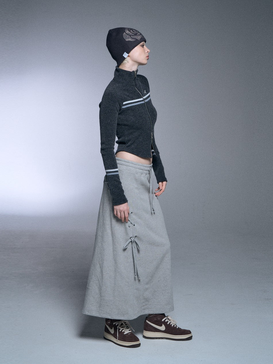 【SETUP‐EXE】RAGLAN HIGH NECK TWO-WAY ZIPUP