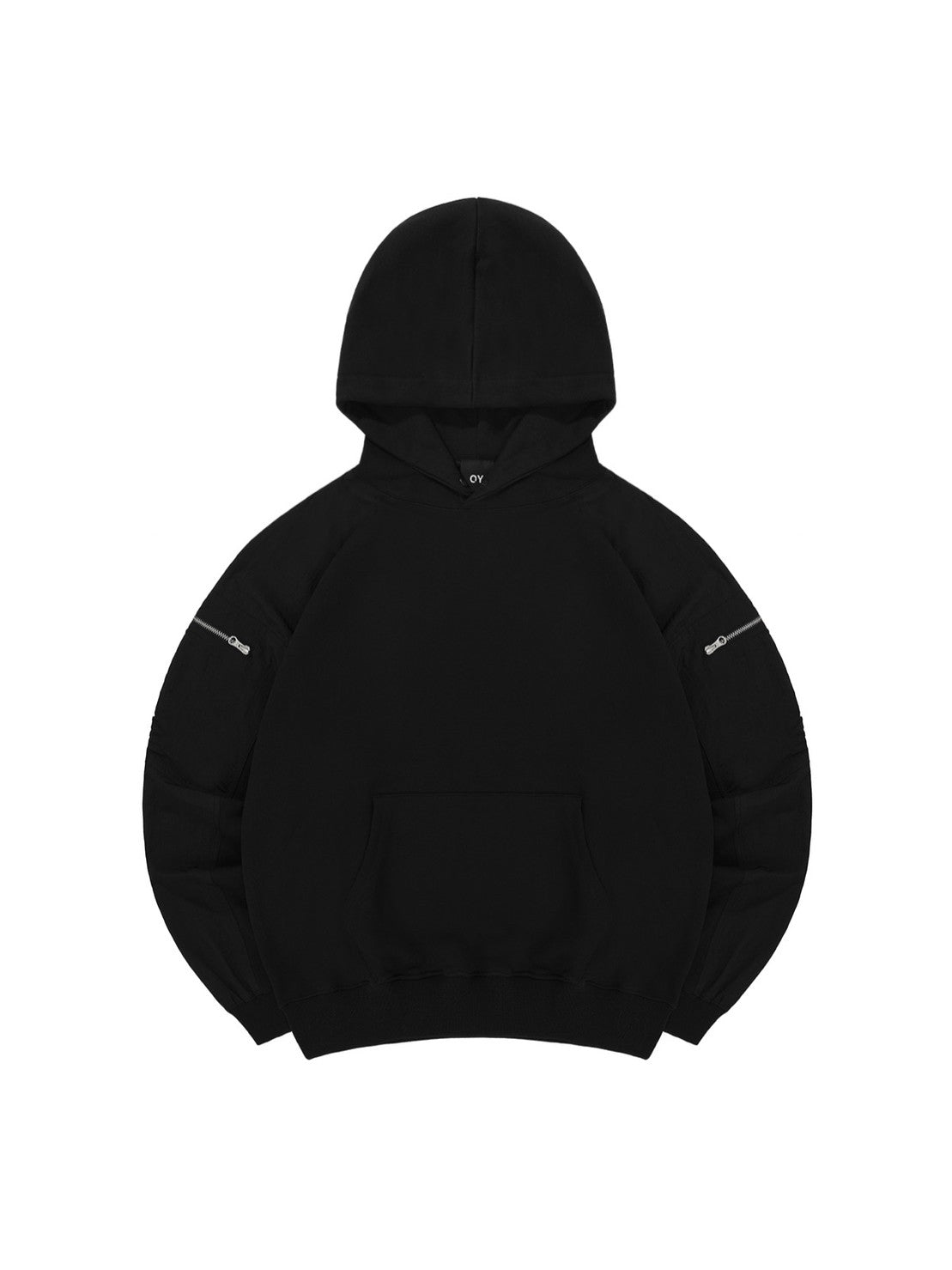 【OY】PANEL CONTRAST POCKET HOODIE