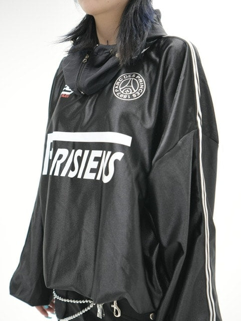 受注制【Never mind the XU】uniform line long sleeve tee (2color)