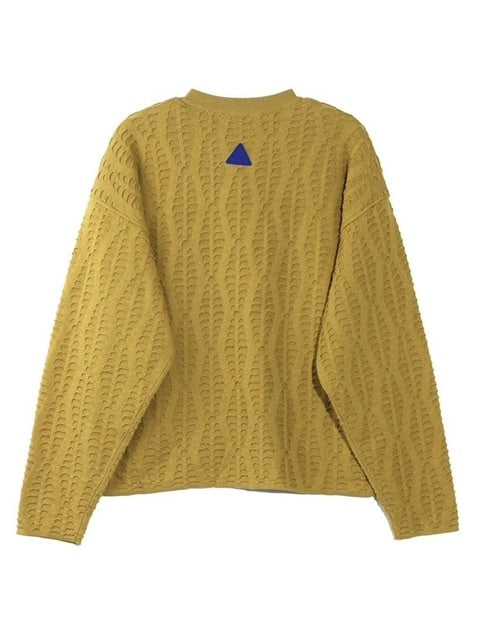 【ARCH by ROARINGWILD】FISH SCALE PATTERN SWEATER