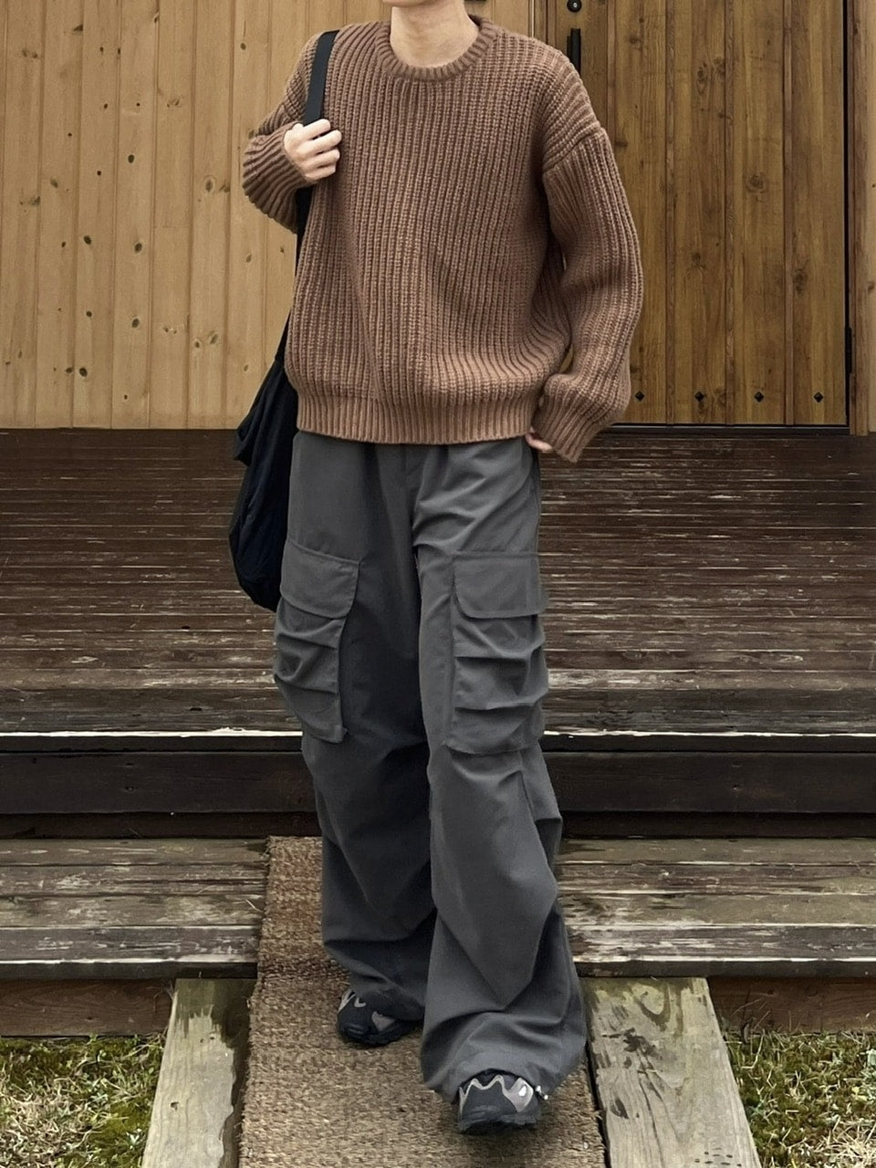 受注制【youll】waffle knit (2color)