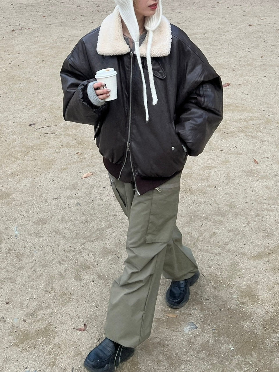 【Chikashitsu +】arm warmer (6color)