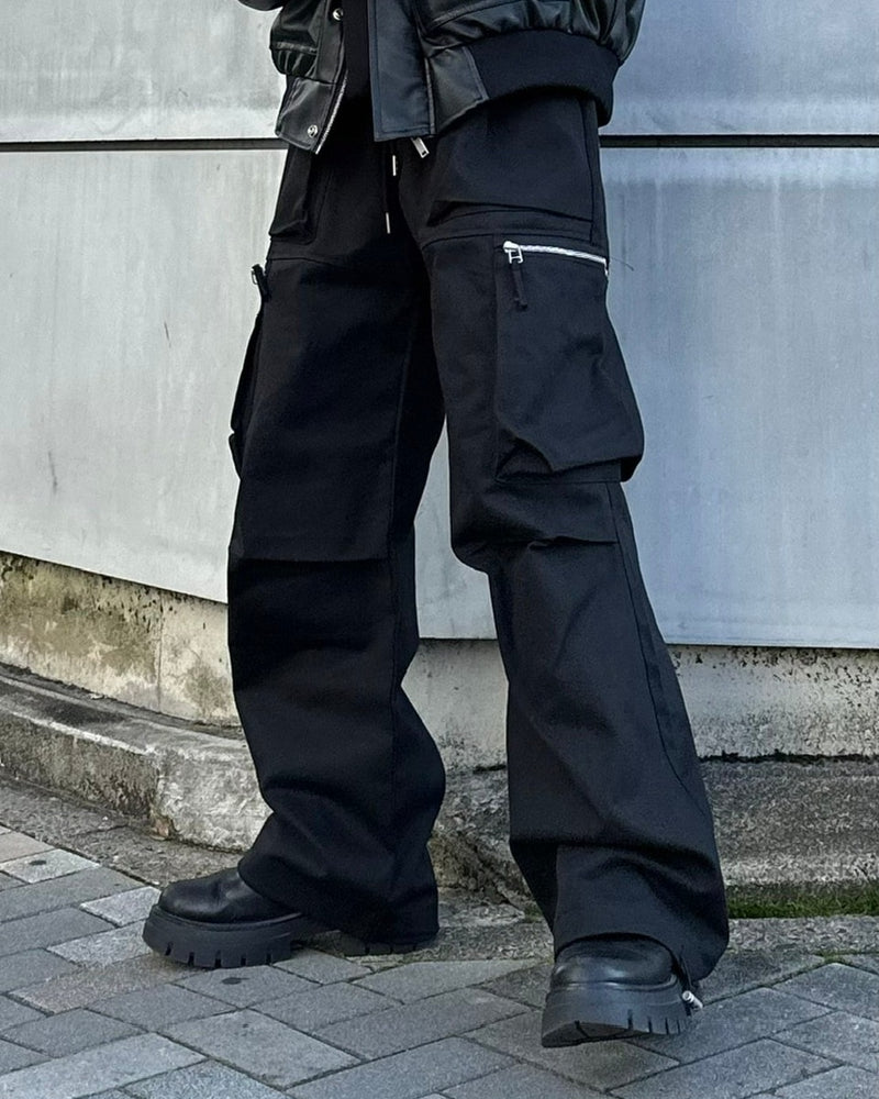 大阪店WEB限定受注制【Chikashitsu +】zip cargo pants